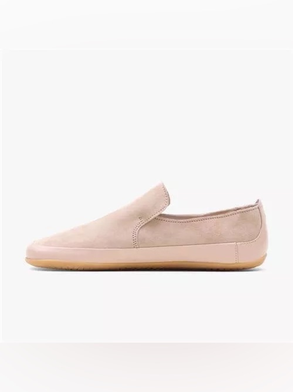 EUC Vivobarefoot Opanka Suede Loafer 40 Blush Beige